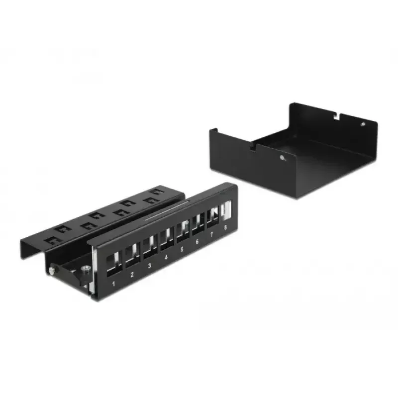 Keystone Patch Panel DeLOCK 43413 8 Port Melns
