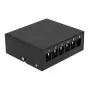 Patch Panel DeLOCK Keystone 6 Port Melns