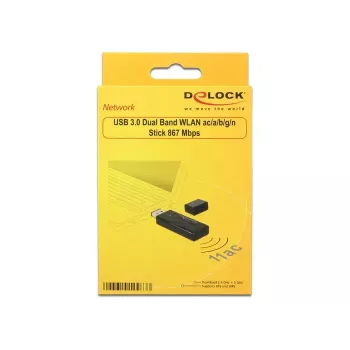 DeLOCK 12463 tīkla karte WLAN 867 Mbit/s