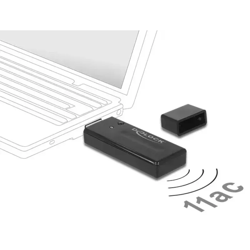 DeLOCK 12463 tīkla karte WLAN 867 Mbit/s