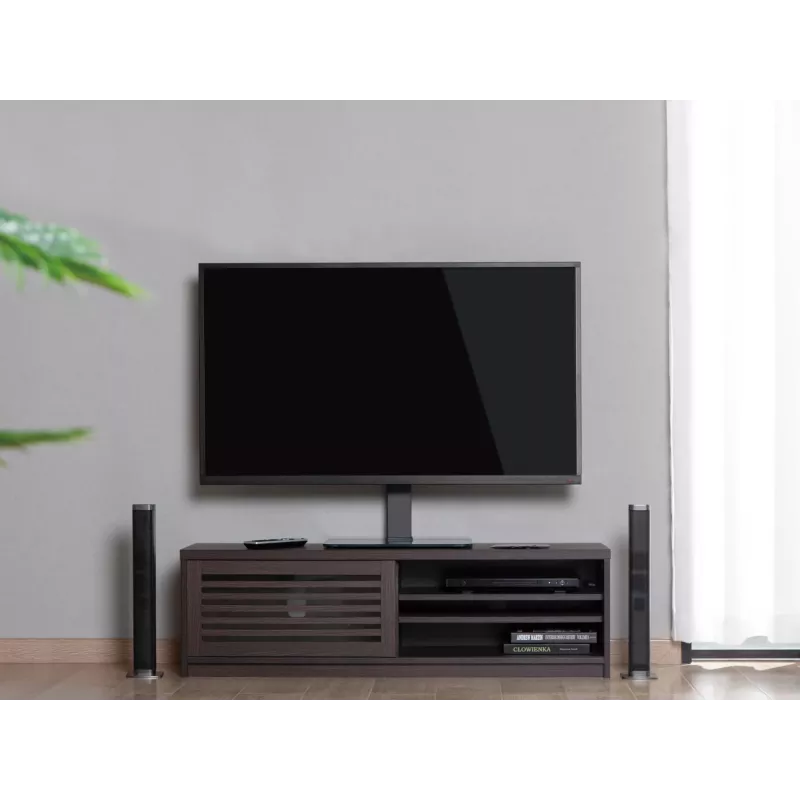 Equip 32 collu–55 collu universāls televizora statīvs, melns, 40 kg ietilpība, 32 collu–55 collu ekrāni