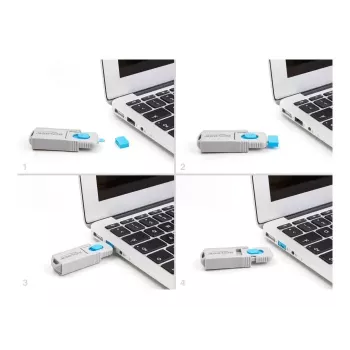 Portu bloķētājs DeLOCK 20923 USB Type-A 5 gab. + atslēgas rīks