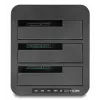 DeLOCK 64332 Dokstacija USB 3.2 Gen 1 HDD SSD 2.5 3.5 Melna