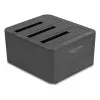 DeLOCK 64332 Dokstacija USB 3.2 Gen 1 HDD SSD 2.5 3.5 Melna