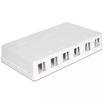 Montāžas komplekts DeLOCK 86227 balts