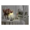 Techly I-LAMP-TABLE2 galda lampa Nenomaināma(-s) spuldze(-s) 2 W LED Melna, Balta