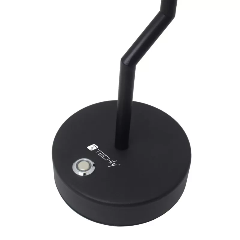 Techly I-LAMP-TABLE2 galda lampa Nenomaināma(-s) spuldze(-s) 2 W LED Melna, Balta