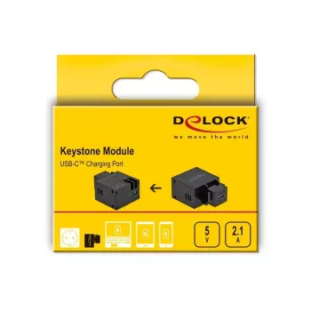 Keystone modulis USB Type-C uzlādes ports 2,1 A DeLOCK 87793