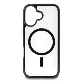 Mobilā tālruņa vāciņš DELOCK 81266 Apple iPhone 16, vāciņa tipa, piemērots 15,5 cm (6,1 collu) ekrānam, melns un caurspīdīgs