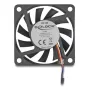 DELOCK Datora korpusa ventilators 6 cm (60x60x10 mm), 12 V, lodīšu gultnis, melns, Modelis 67294