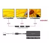 DeLOCK USB Type-C sadalītājs DP Alt Mode uz 3 x DisplayPort MST 4K 60 Hz