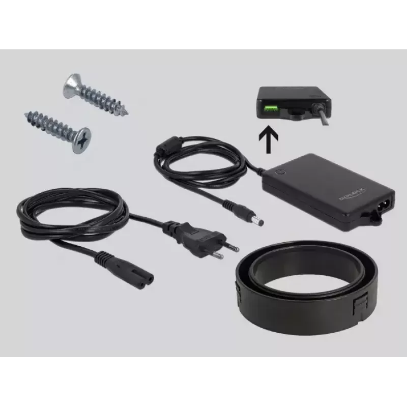 Lādētājs DeLOCK 64065 mobilās ierīces lādētājs Viedtālrunis Balts