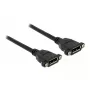 DisplayPort kabelis DeLOCK 0,5m F-F 85113