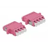 Optiskās šķiedras adapteris DELOCK LC ligzda–LC ligzda OM3 duplekss (2 gab.)