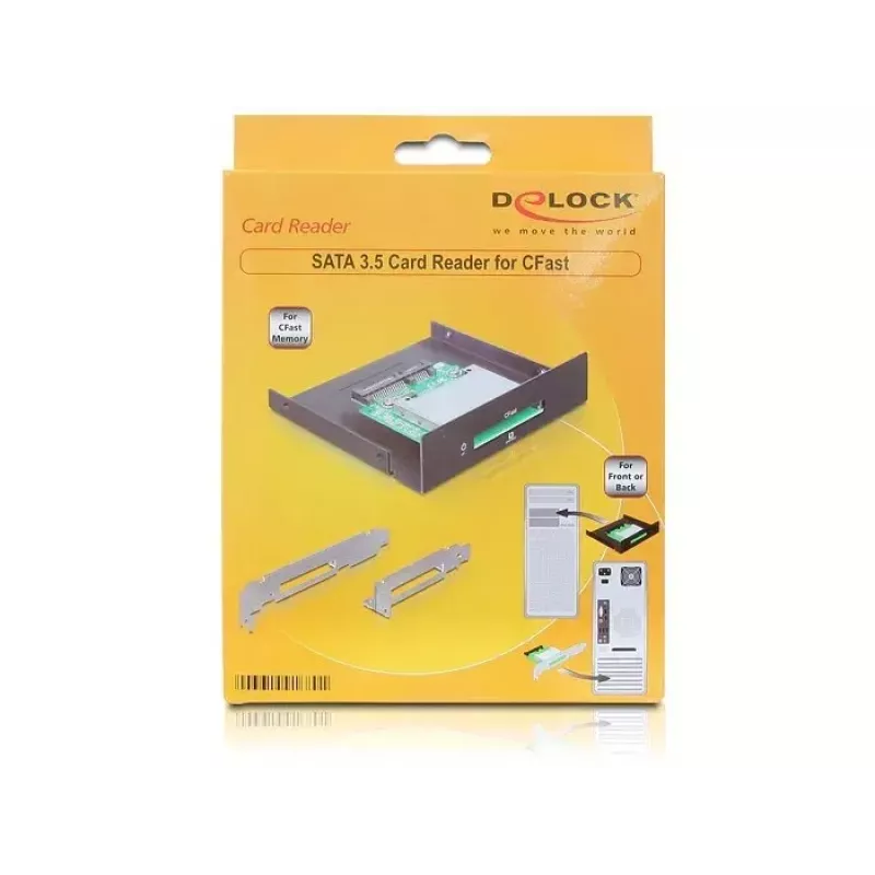 Iekšējais karšu lasītājs DeLOCK 91680
