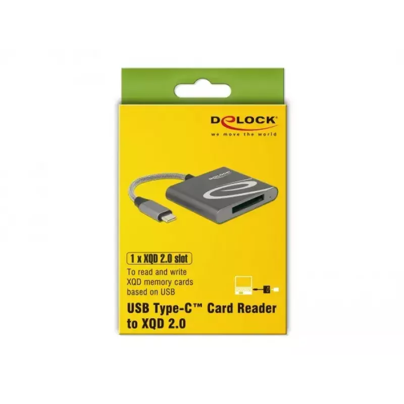 Karšu lasītājs DeLOCK 91746 USB 3.2 Gen 1 Type-C antracīts