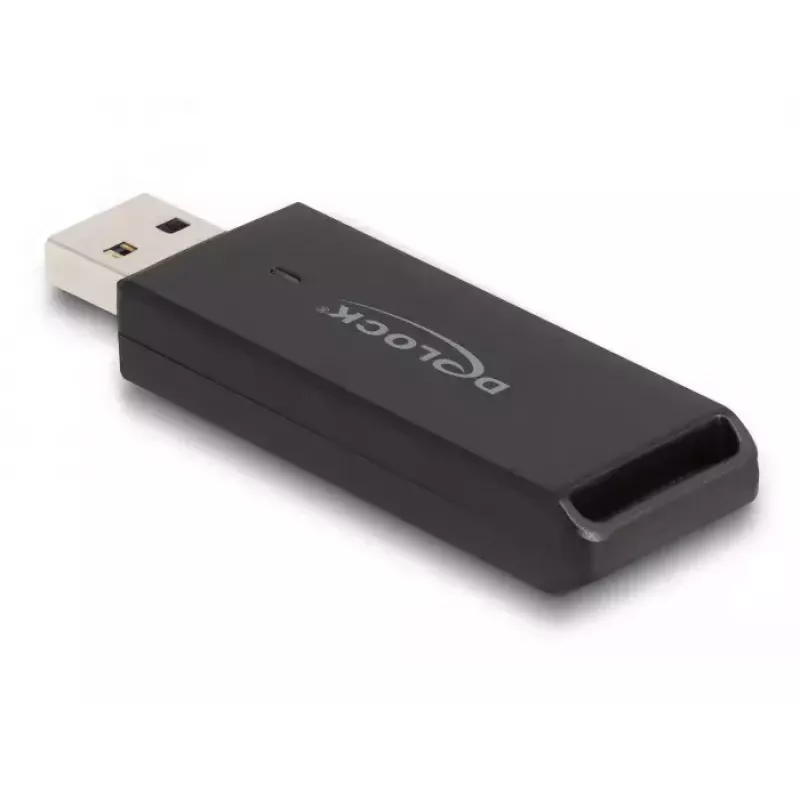 Karšu lasītājs DeLOCK 91002 USB melns MicroSD SD SDHC SDXC 5000 Mbit/s