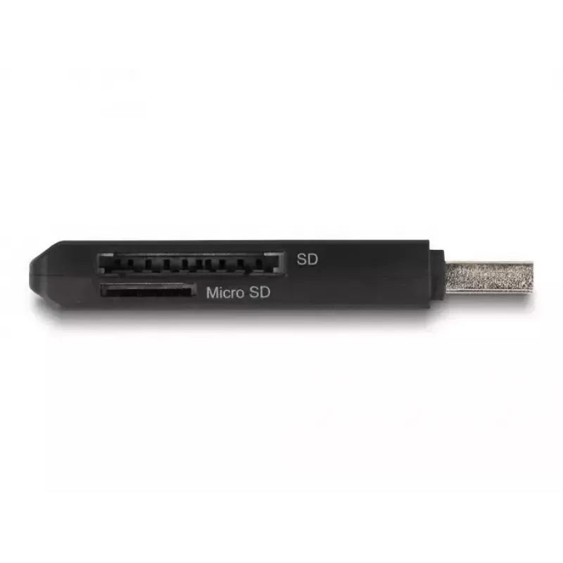 Karšu lasītājs DeLOCK 91002 USB melns MicroSD SD SDHC SDXC 5000 Mbit/s