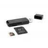 Karšu lasītājs DeLOCK 91002 USB melns MicroSD SD SDHC SDXC 5000 Mbit/s