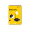 Bezvadu lādētājs DeLOCK 66468 2-in-1 5 W 7,5 W 10 W 15 W