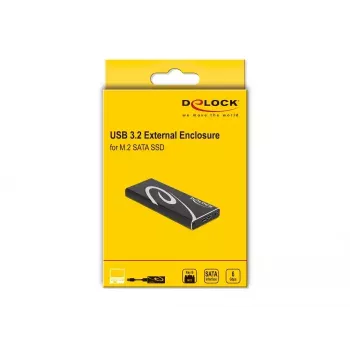 SSD korpuss DeLOCK 42007 melns M.2