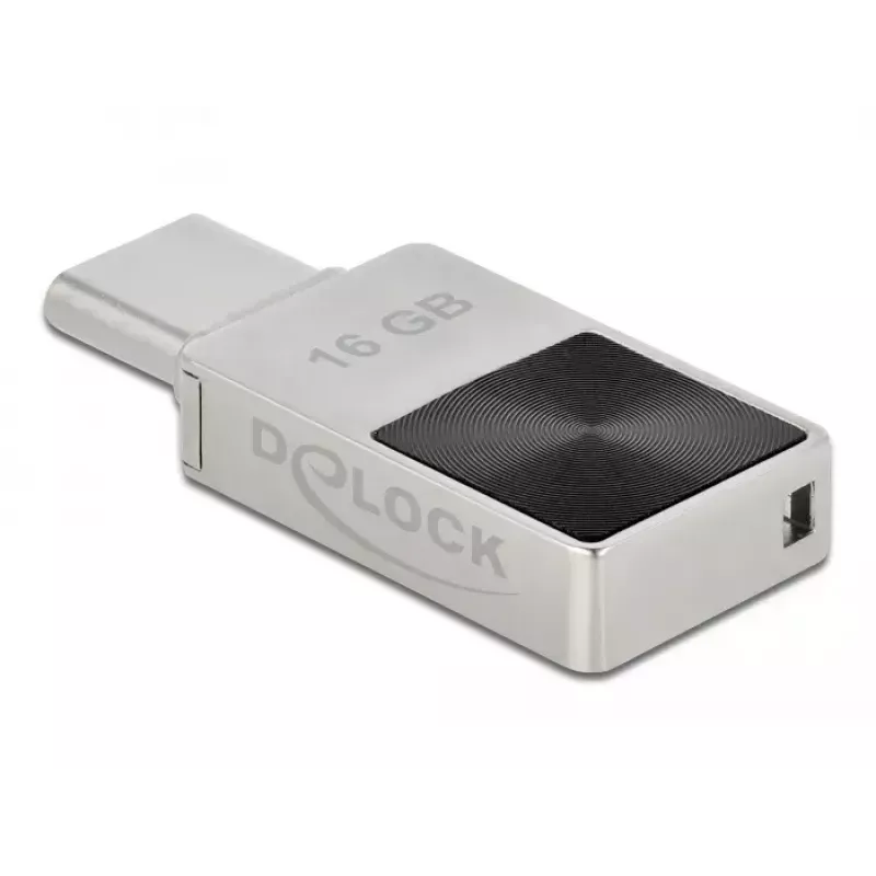 USB zibatmiņa DeLOCK 16 GB USB-C 5 Gbps metāla korpuss