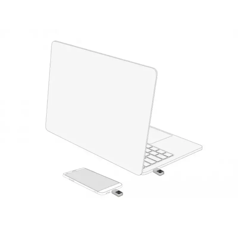 USB zibatmiņa DeLOCK 16 GB USB-C 5 Gbps metāla korpuss