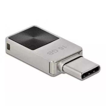 USB zibatmiņa DeLOCK 16 GB USB-C 5 Gbps metāla korpuss