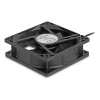 DELOCK datora korpusa ventilators 8 cm (80 x 80 x 25 mm), lodīšu gultnis, 5 V līdzstrāva, melns