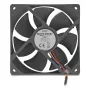Datora korpusa ventilators DELOCK 67297 92 mm, lodīšu gultnis, gaisa plūsma 1,21 m³/h, melns
