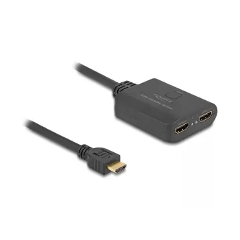 DeLOCK HDMI sadalītājs 1 x HDMI ieeja uz 2 x HDMI izejas 4K 60 Hz