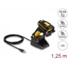 Rokas svītrkodu skeneris DeLOCK 90586 1D 2D Bezvadu Bluetooth Induktīvā uzlāde