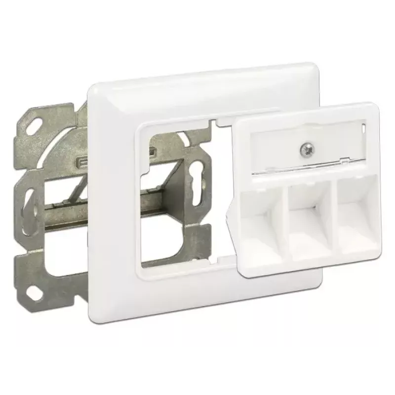 Kontaktligzda RJ-45 DeLOCK 86194 Sudraba Balta