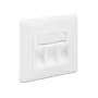 Kontaktligzda RJ-45 DeLOCK 86194 Sudraba Balta
