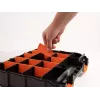 Uzglabāšanas kaste DeLOCK 18417 Taisnstūrveida Plastmasa Melna Oranža 270x320x80mm
