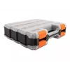 Uzglabāšanas kaste DeLOCK 18417 Taisnstūrveida Plastmasa Melna Oranža 270x320x80mm