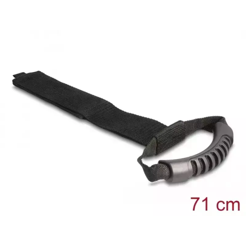 DeLOCK nēsāšanas siksna 710x50mm melna 2 gabali