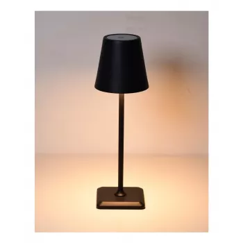 Techly I-LED LAMP-BK galda lampa Nenomaināma(-s) spuldze(-s) 3 W E Melna