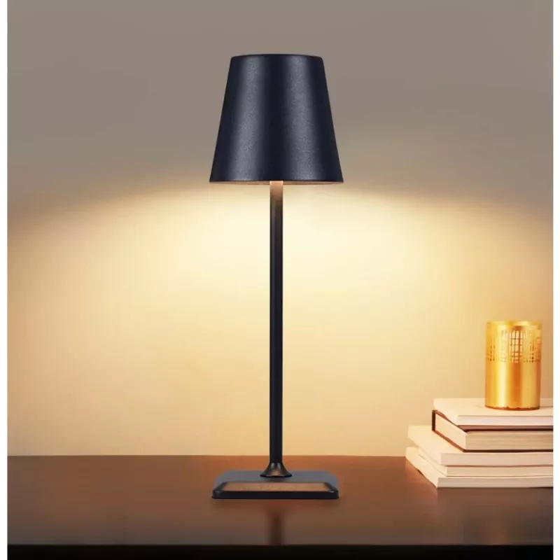 Techly I-LED LAMP-BK galda lampa Nenomaināma(-s) spuldze(-s) 3 W E Melna