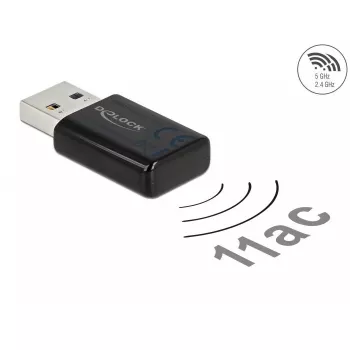 Tīkla karte DeLOCK 12550 WLAN USB divjoslu Wi-Fi 5