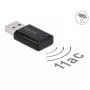 Tīkla karte DeLOCK 12550 WLAN USB Divjoslu Wi-Fi 5