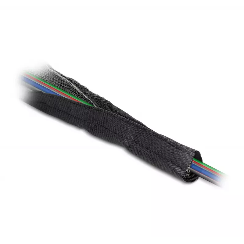 DELOCK EMI ekranēšanas pīts uzmava 1 m x 30 mm melna
