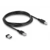 Rokas svītrkodu skeneris DeLOCK 90587 1D 2D bezvadu Bluetooth USB balts