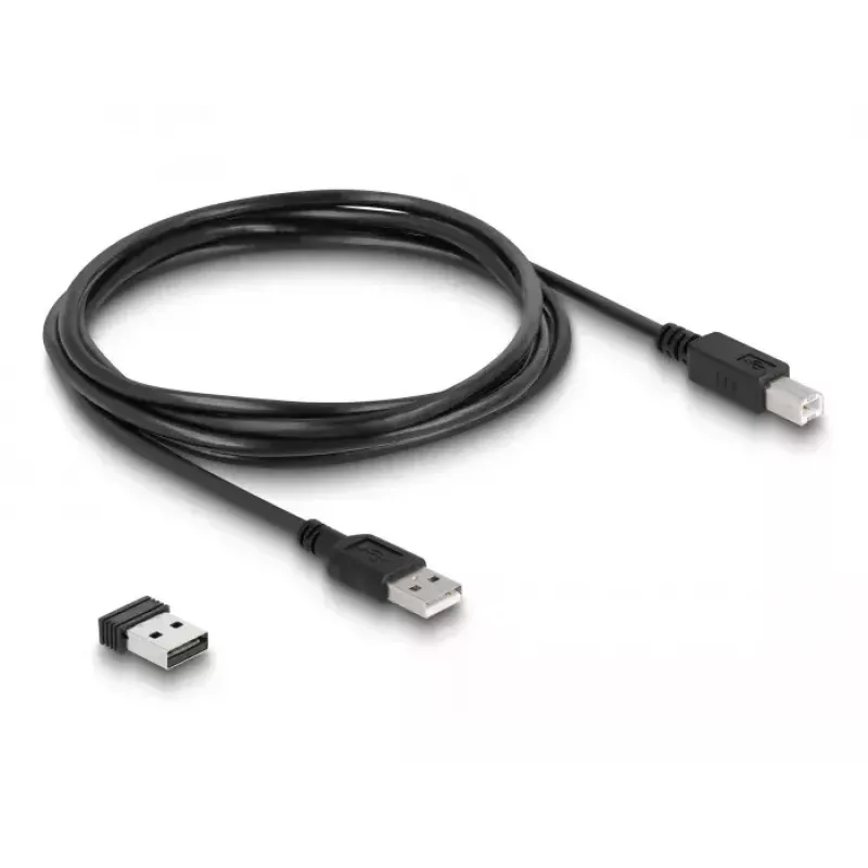 Rokas svītrkodu skeneris DeLOCK 90587 1D 2D bezvadu Bluetooth USB balts