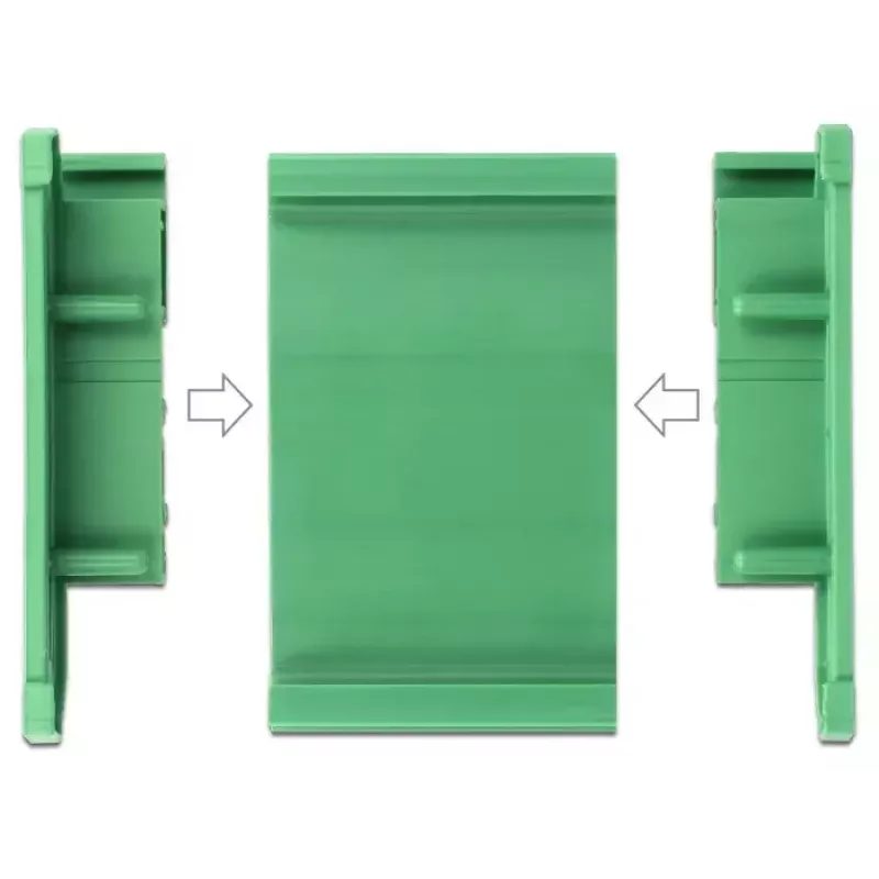 Montāžas komplekts DeLOCK 65987 zaļš, plastmasa