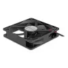 DELOCK 67292 Computer Case Fan 120 mm Melns, Ball Bearing, 5 V DC, Gaisa plūsma 1.73 m³/h