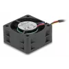 Datora korpusa ventilators DELOCK 67299 — 40 x 40 x 20 mm, 24 V līdzstrāva, lodīšu gultnis, 0,19 m³/h, melns