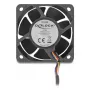 Datorkorpusa ventilators DELOCK 67300 — 60 mm aksiālais ventilators, 24 V, lodīšu gultnis, melns