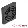 Ventilatora aizsargrežģis DeLOCK 67309 ABS Melns 43.5mm 32x32mm