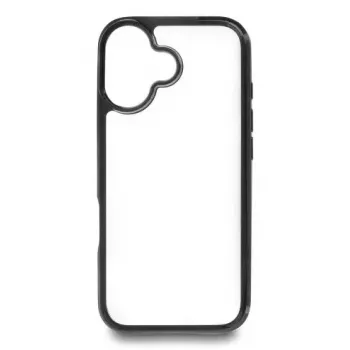 Aizsargmaciņš iPhone 17 no DELOCK, caurspīdīgi melns, piemērots 16 cm (6,3 collu) ekrānam